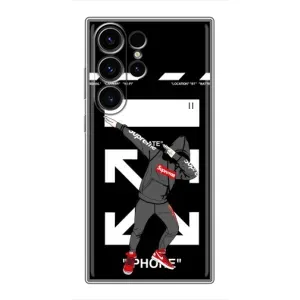 Чехол для Samsung Galaxy S22 Ultra с картинкой Supreme (AlphaPrint) (Суприм)