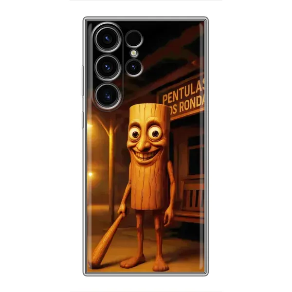 Чохол з принтом «Тунг тунг сахур» для Samsung Galaxy S22 Ultra