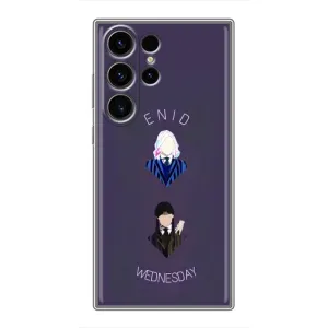 Чохли Венсдей на Samsung Galaxy S22 Ultra Уенсдей (AlphaPrint) (Венздей і подруга)