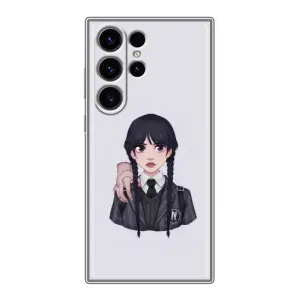 Чохли Венсдей на Samsung Galaxy S22 Ultra Уенсдей (AlphaPrint) (Венздей і Річ)