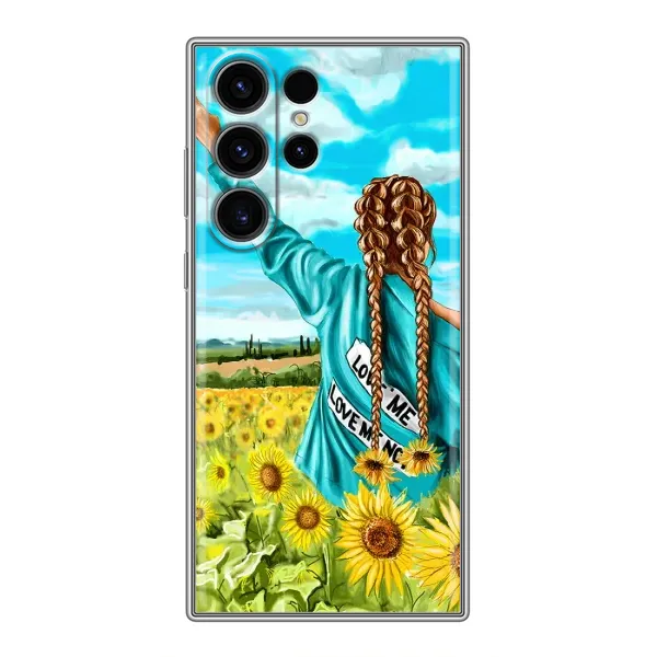 Чехол с принтом «Украиночка» для Samsung Galaxy S22 Ultra Чехол с принтом «Украиночка» для Samsung Galaxy S22 Ultra