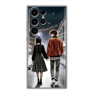 Чохол з дизайном Венздей 2 на Samsung Galaxy S22 Ultra (Венздей та Тайлер)