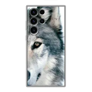 Чохли з картинкою животних Samsung Galaxy S22 Ultra (Вовк)