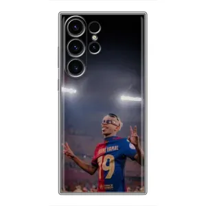 Чохол з футболістом Ламін Ямаль Samsung Galaxy S22 Ultra (Ямаль на стадіоні)