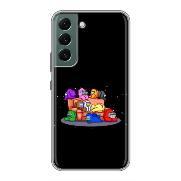 Чехол с принтом «Амонг-ас» для Samsung Galaxy S22