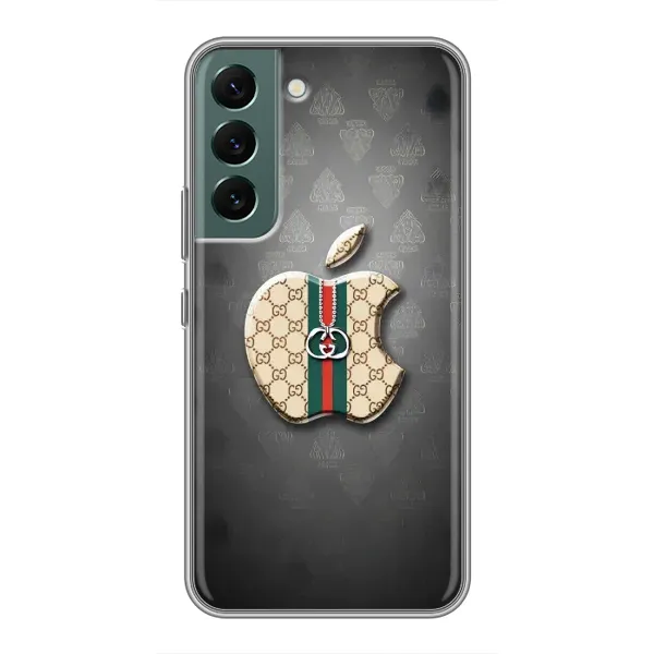 Чохол з принтом «Apple gucci» для Samsung Galaxy S22 Чохол з принтом «Apple gucci» для Samsung Galaxy S22