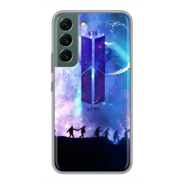 Чохол з принтом «Army BTS» для Samsung Galaxy S22 Чохол з принтом «Army BTS» для Samsung Galaxy S22