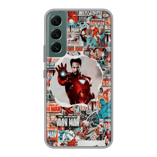 Чехол с принтом «Айронмен» для Samsung Galaxy S22 Чехол с принтом «Айронмен» для Samsung Galaxy S22