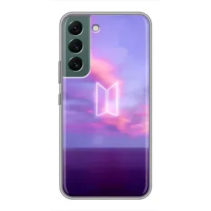 Чохли BTS для Samsung Galaxy S22 (AlphaPrint) (BTS логотип)
