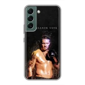 Чохол з картинкою Олександр Усик для Samsung Galaxy S22 (Боксер Олександр Усик)