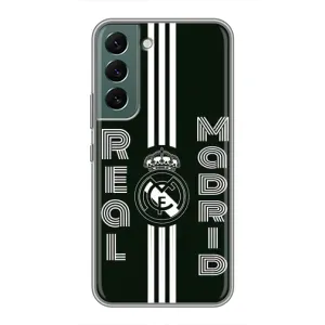 ФК Реал Мадрид чохли для Samsung Galaxy S22 (AlphaPrint) (чорно білий Реал)