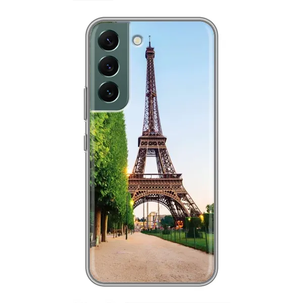 Чехол с принтом «Дорога в Париж» для Samsung Galaxy S22
