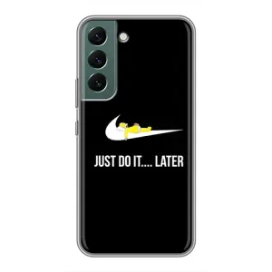 Чjхол з Сімпсонами для Samsung Galaxy S22 (VPrint) (Гомер Later)