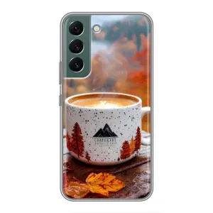 Чехол с принтом «Кофе на природе» для Samsung Galaxy S22