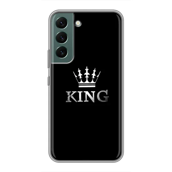 Чохол з принтом «KING» для Samsung Galaxy S22
