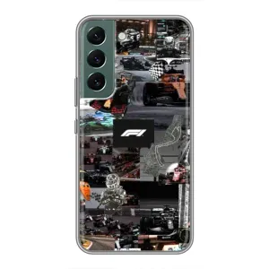 Чохол Формула1 на Samsung Galaxy S22 (Гоночний колаж Ф1)