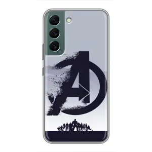 Чохли з героями Марвел Samsung Galaxy S22 (VPrint) (Команда А)