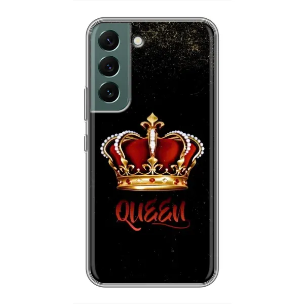 Чохол з принтом «Корона короля» для Samsung Galaxy S22