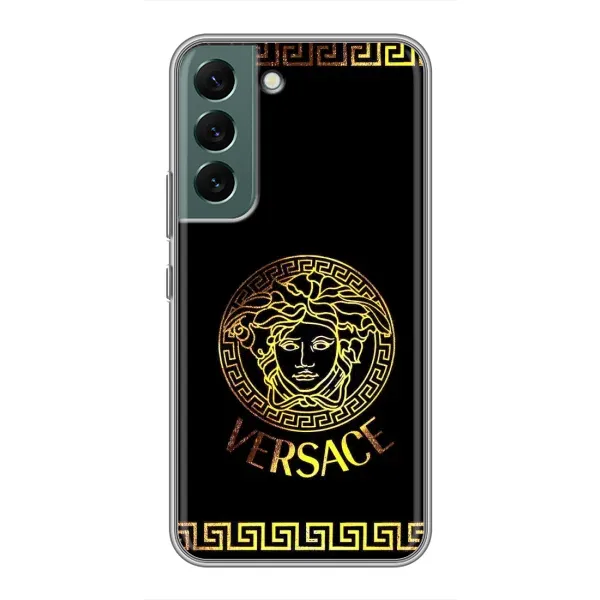 Чохол з принтом «Logo Versace» для Samsung Galaxy S22