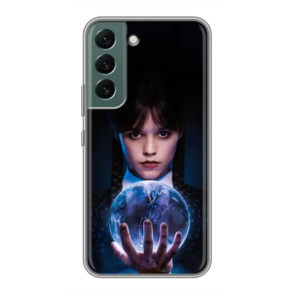 Чохол з принтом «Магічна сфера Венздей» для Samsung Galaxy S22 Чохол з принтом «Магічна сфера Венздей» для Samsung Galaxy S22