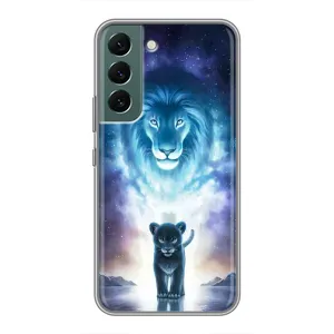 Чохол з картинкою ЛЕВ для Samsung Galaxy S22 (VPrint) (Маленький лев)
