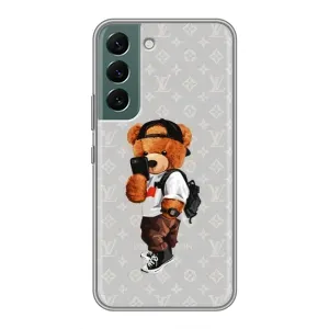 Бренднові Чохли для Samsung Galaxy S22 - (PREMIUMPrint) (Ведмедик Луі)