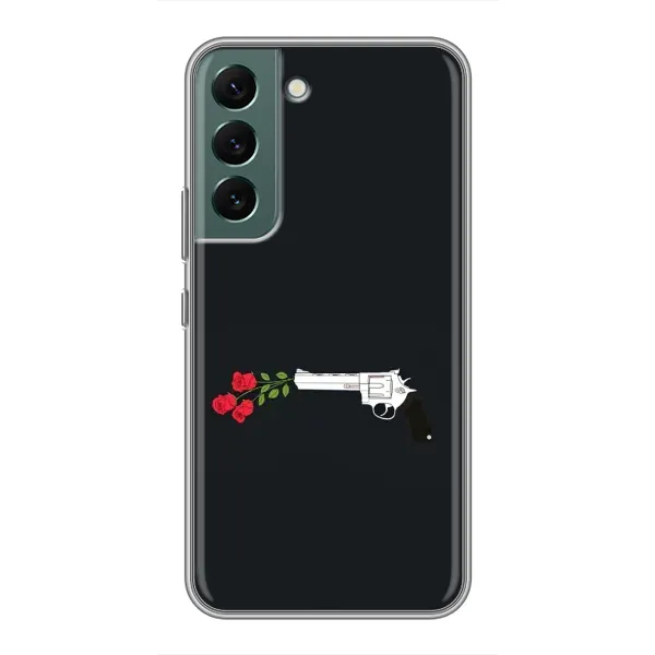 Чехол с принтом «Неожиданные цветы» для Samsung Galaxy S22