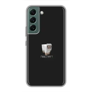 Чохол Майнкрафт на Samsung Galaxy S22 (AlphaPrint) Minecraft (Овечка Майнкрафт)