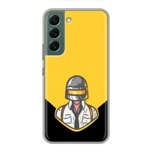 Чеjхол PUBG для Самсунг Гелексі S22 (AlphaPrint) (Пабг в шоломі)