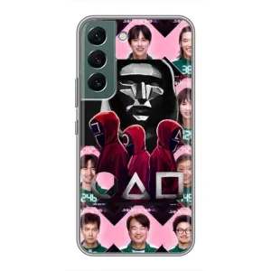 Чохол Гра в кальмара для Samsung Galaxy S22 (Учасники Гра кальмара)
