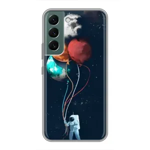 Космічні Чохли для Самсунг Гелексі S22 (VPrint) (Планети кульки)