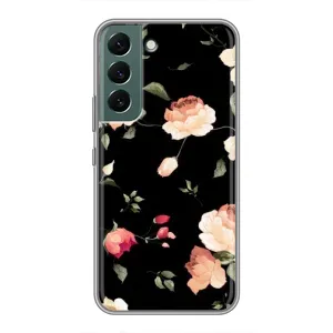 Чохли з квітами для Samsung Galaxy S22 (VPrint) (Трояндочки)