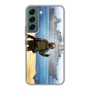 Чехол с принтом (Русский корабль...) для Самсунг Гелексі S22 (AlphaPrint) (Російський корабель)
