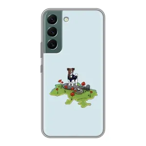 Чохли з картинкою собаки Патрон для Samsung Galaxy S22 (AlphaPrint) (Сапер Пес)