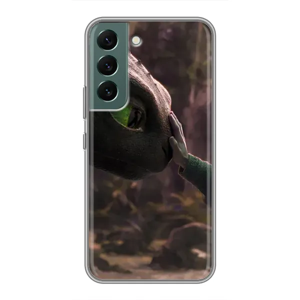 Чохол з принтом «Сцена з драконом» для Samsung Galaxy S22