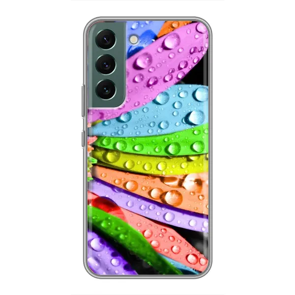 Чехол с принтом «Семицветик» для Samsung Galaxy S22