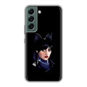 Чохли Венсдей на Samsung Galaxy S22 Уенсдей (AlphaPrint) (серйозна Венздей)