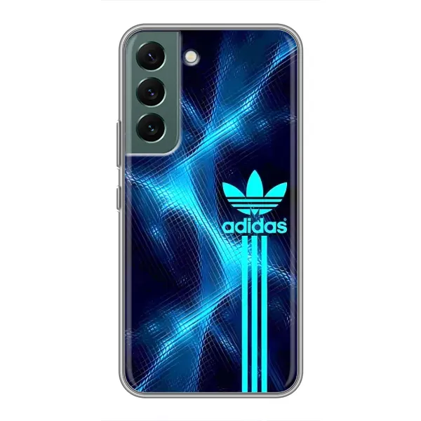 Чехол с принтом «Синий Адидас» для Samsung Galaxy S22