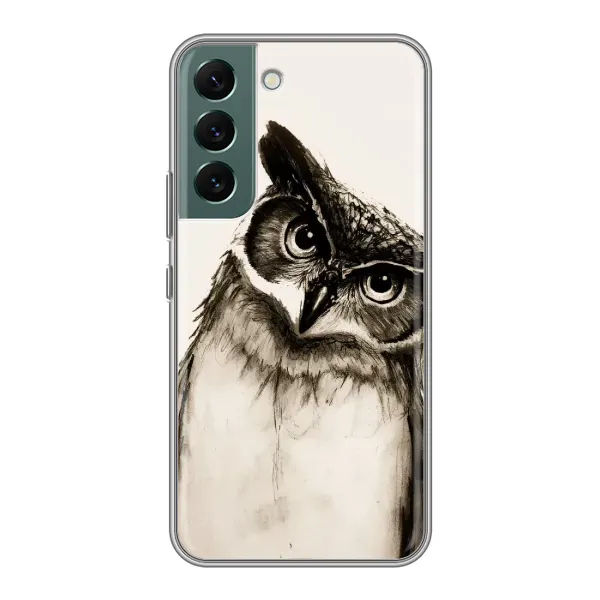 Чехол с принтом «Сова» для Samsung Galaxy S22 Чехол с принтом «Сова» для Samsung Galaxy S22