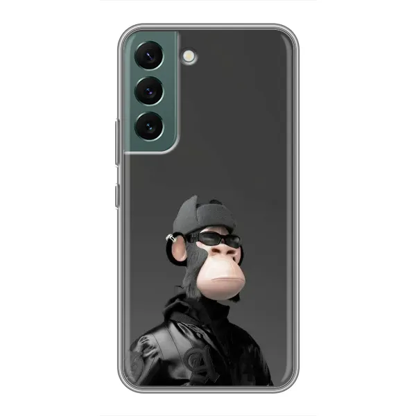 Чохол з принтом «стильна мавпа NFT» для Samsung Galaxy S22