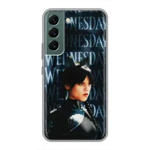 Чохли Венсдей на Samsung Galaxy S22 Уенсдей (AlphaPrint) (Венздей кішка)