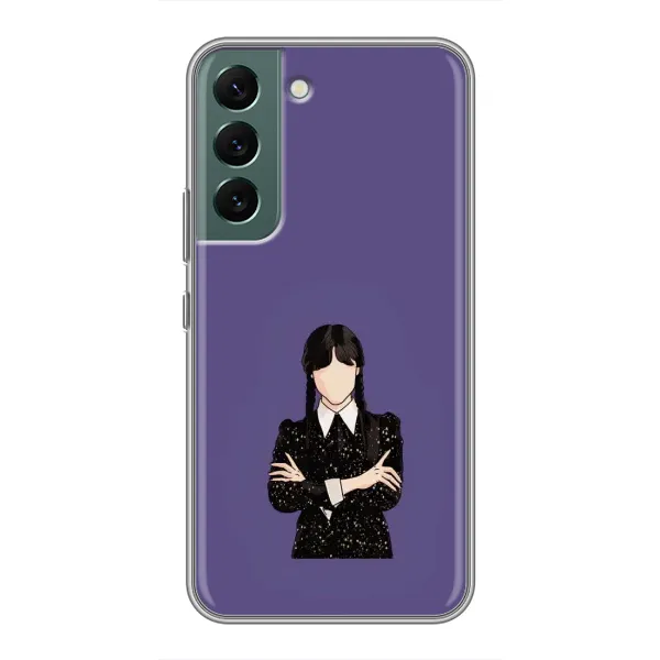 Чехол с принтом «Уэнздей в черном» для Samsung Galaxy S22