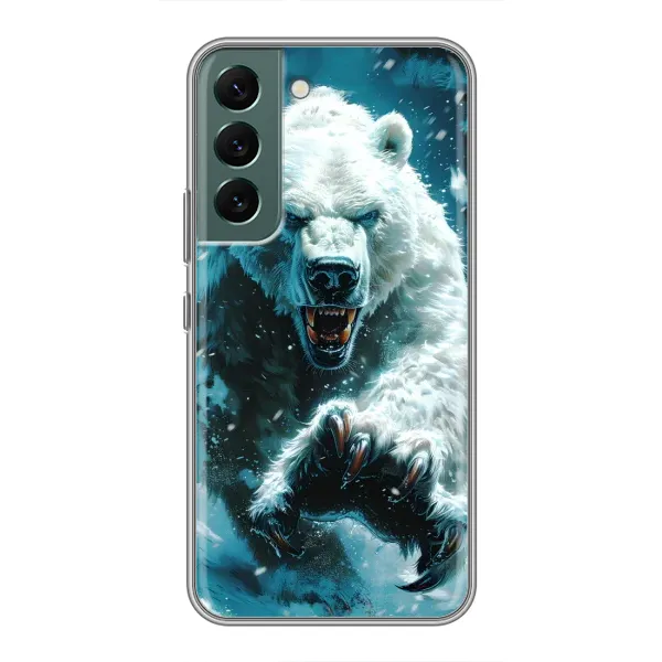 Чохол з принтом «Полярний ведмідь» для Samsung Galaxy S22