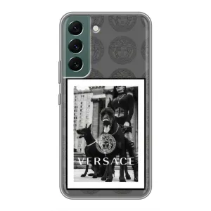 Чохли VERSACE для Самсунг Гелексі S22 (PREMIUMPrint) (Версаче)