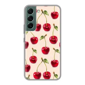 Чохли з фруктами для Samsung Galaxy S22 (VPrint) (Черешня)