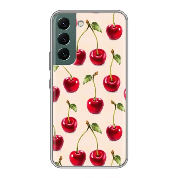 Чехол с принтом «Вишня» для Samsung Galaxy S22 Чехол с принтом «Вишня» для Samsung Galaxy S22