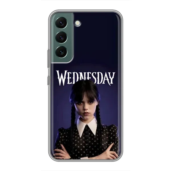 Чохол з принтом «Wednesday» для Samsung Galaxy S22