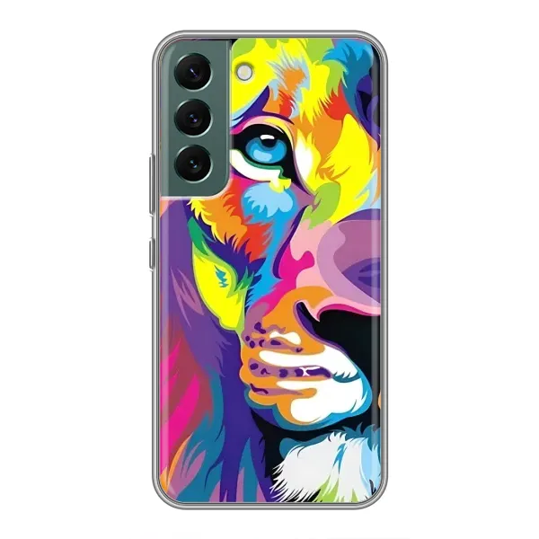 Чехол с принтом «Яркий Лев» для Samsung Galaxy S22 Чехол с принтом «Яркий Лев» для Samsung Galaxy S22