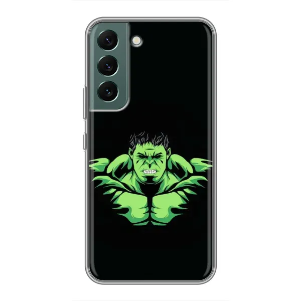 Чехол с принтом «Зелёный Халк» для Samsung Galaxy S22 Чехол с принтом «Зелёный Халк» для Samsung Galaxy S22