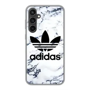 Чехлы Адидас для Samsung Galaxy S23 FE (AlphaPrint) (Адидас на мраморе)